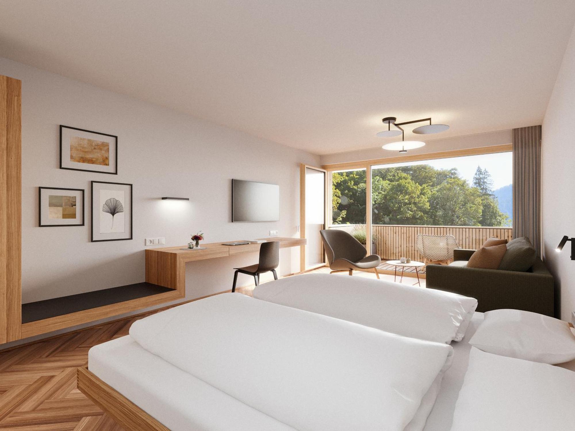Hotel Krone In Au Au (Vorarlberg) Eksteriør bilde