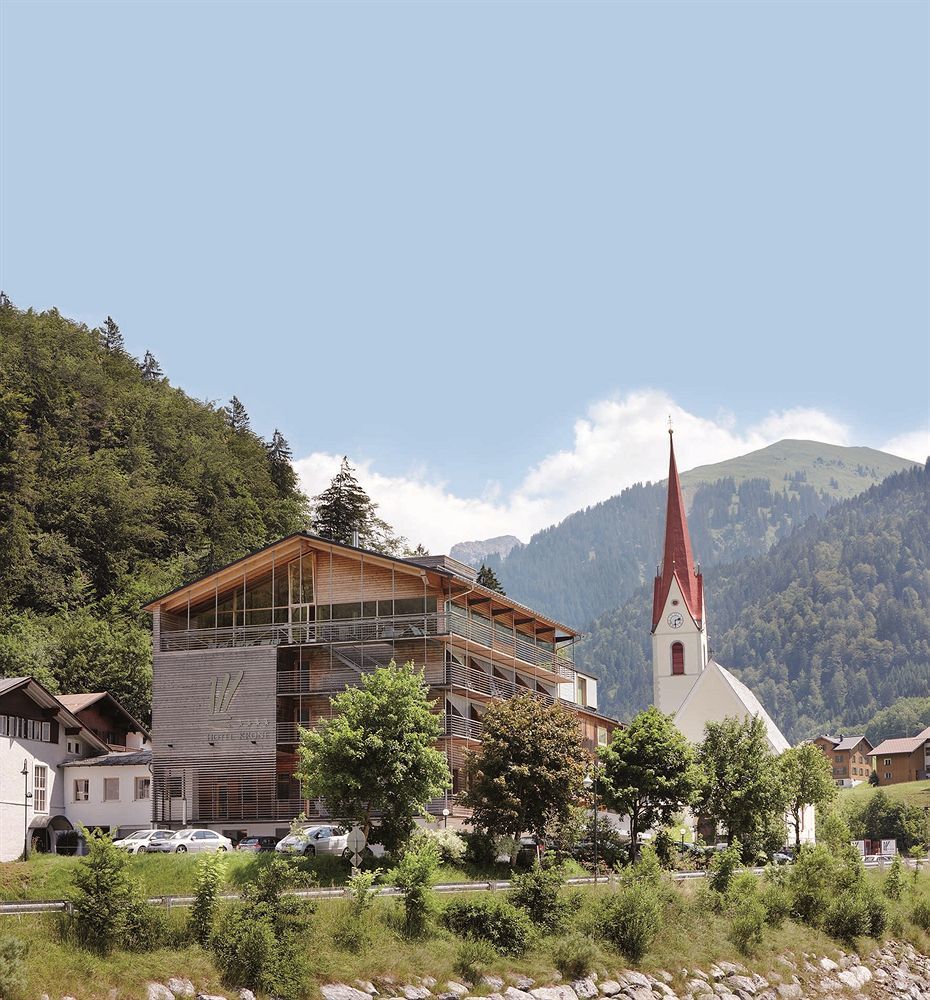 Hotel Krone In Au Au (Vorarlberg) Eksteriør bilde