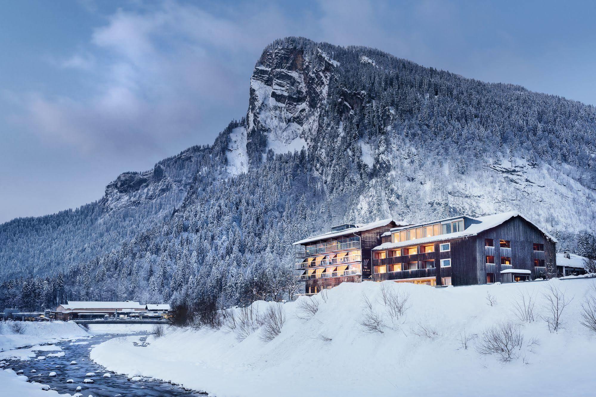 Hotel Krone In Au Au (Vorarlberg) Eksteriør bilde